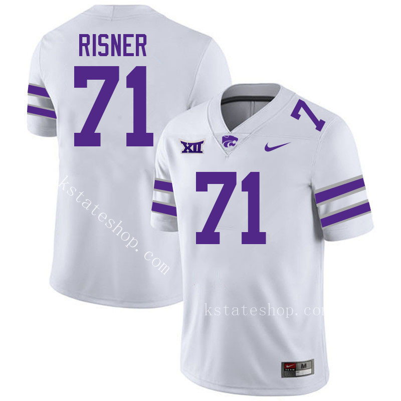 Dalton Risner Kansas State Jersey,Kansas State Wildcats #71 Dalton Risner Jersey College Youth-White